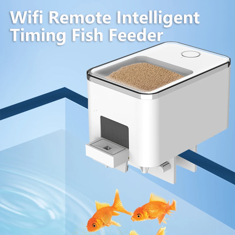 Original Automatic Fish Feeder Aquarium Fish Tank Feeder Timing Wifi