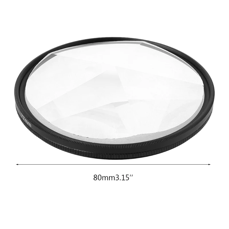 사진 77mm Pentaprism 필터 렌더링 다중 인물 카메라 액세서리 변경 가능한 피사체 수