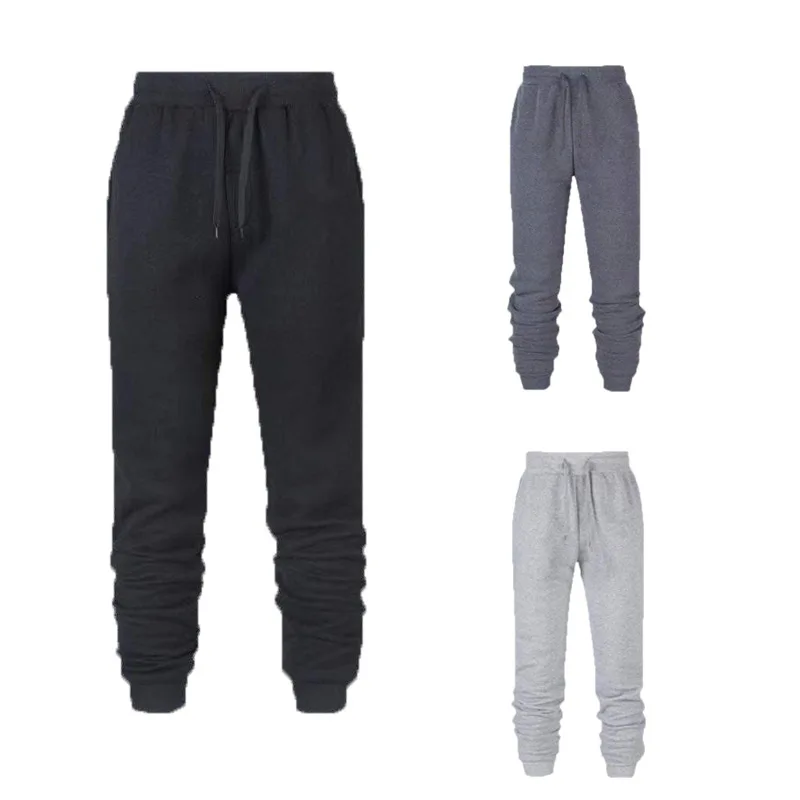 Women Casual Elastic Waist Harem Fleece Sweatpants