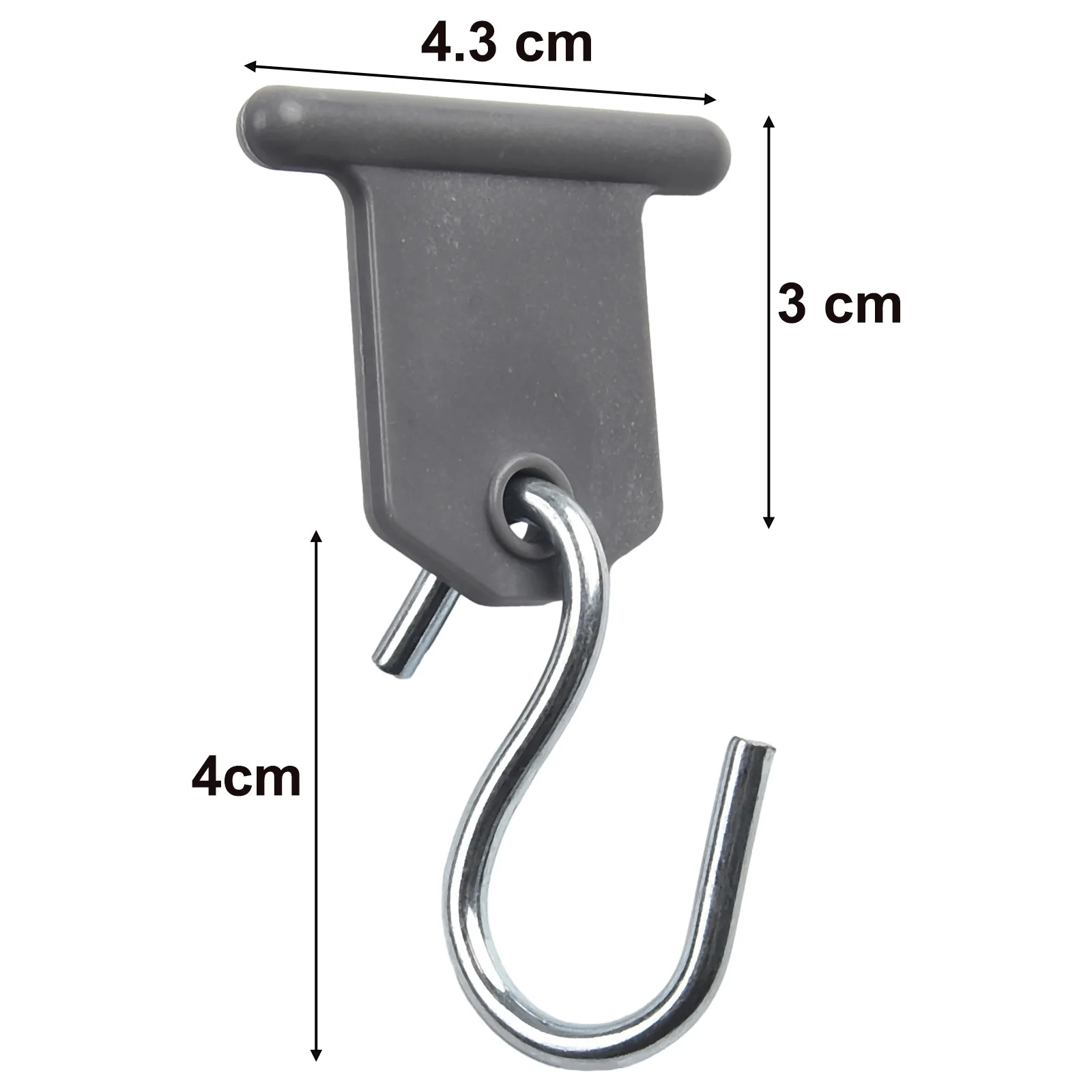 

Brand New Durable Hook Rack Hook Scarves For Caravan Handbags 4 X 3.7 Cm Hangers Hangers Light 8PCS Accessories