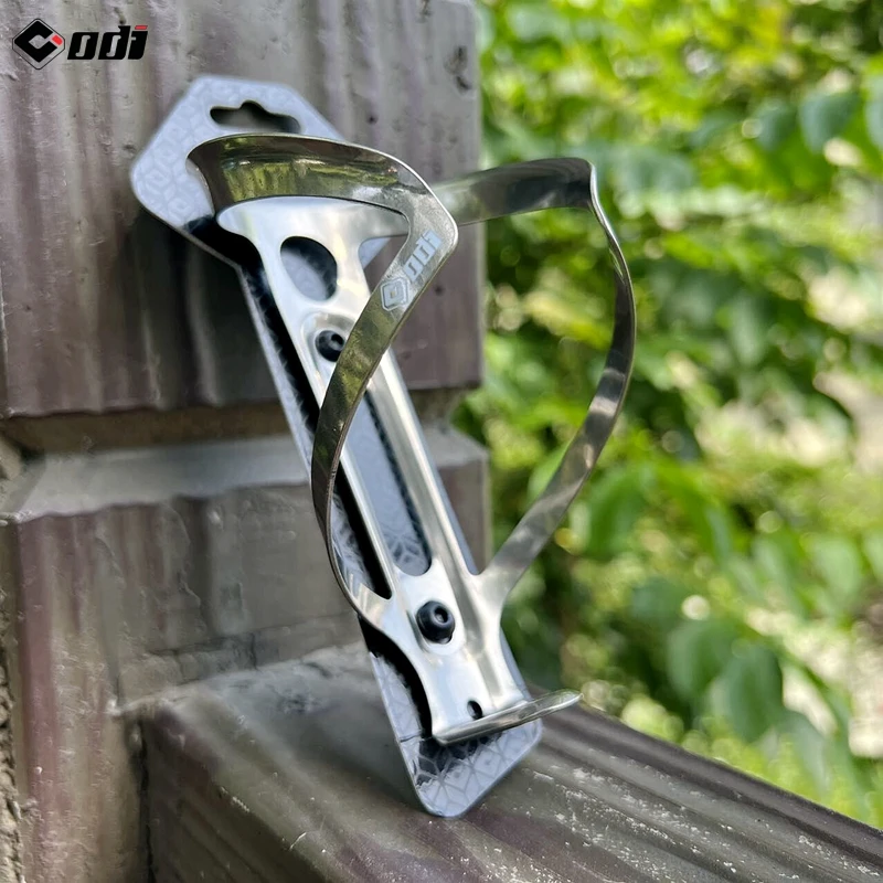 Portaborraccia per bicicletta, girevole a 360 gradi, con sgancio rapido