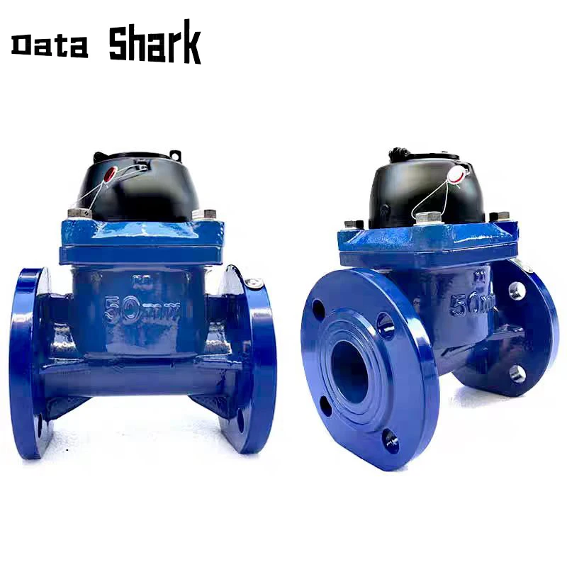Removable Dry rotor Type Flange DN80 DN100 detachable mechanical water flow meter woltman hot water meter