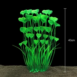 Vibrant Underwater Aquatic Plastic Plants (Antique Brass)
