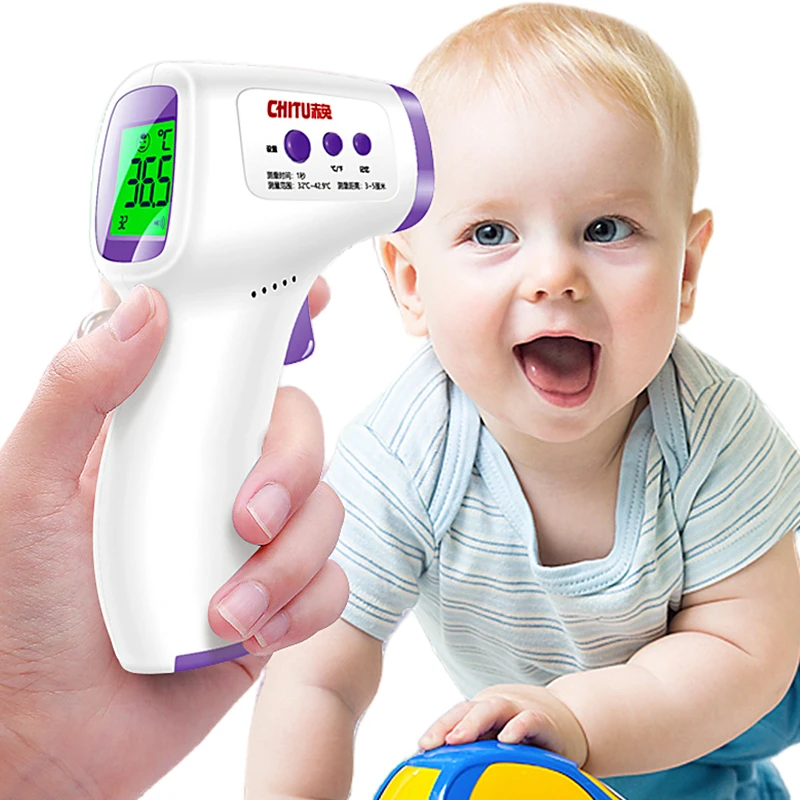 Digital thermometer non contact infrared laser temperature meter