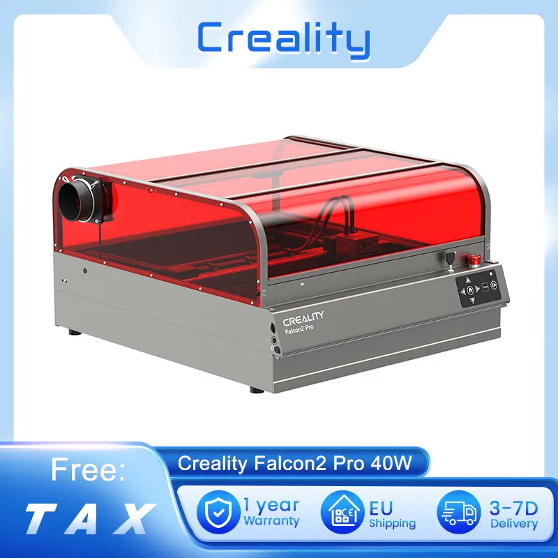 レーザー彫刻機とカッター,Creality-Falcon2 pro 40w,400x415mm