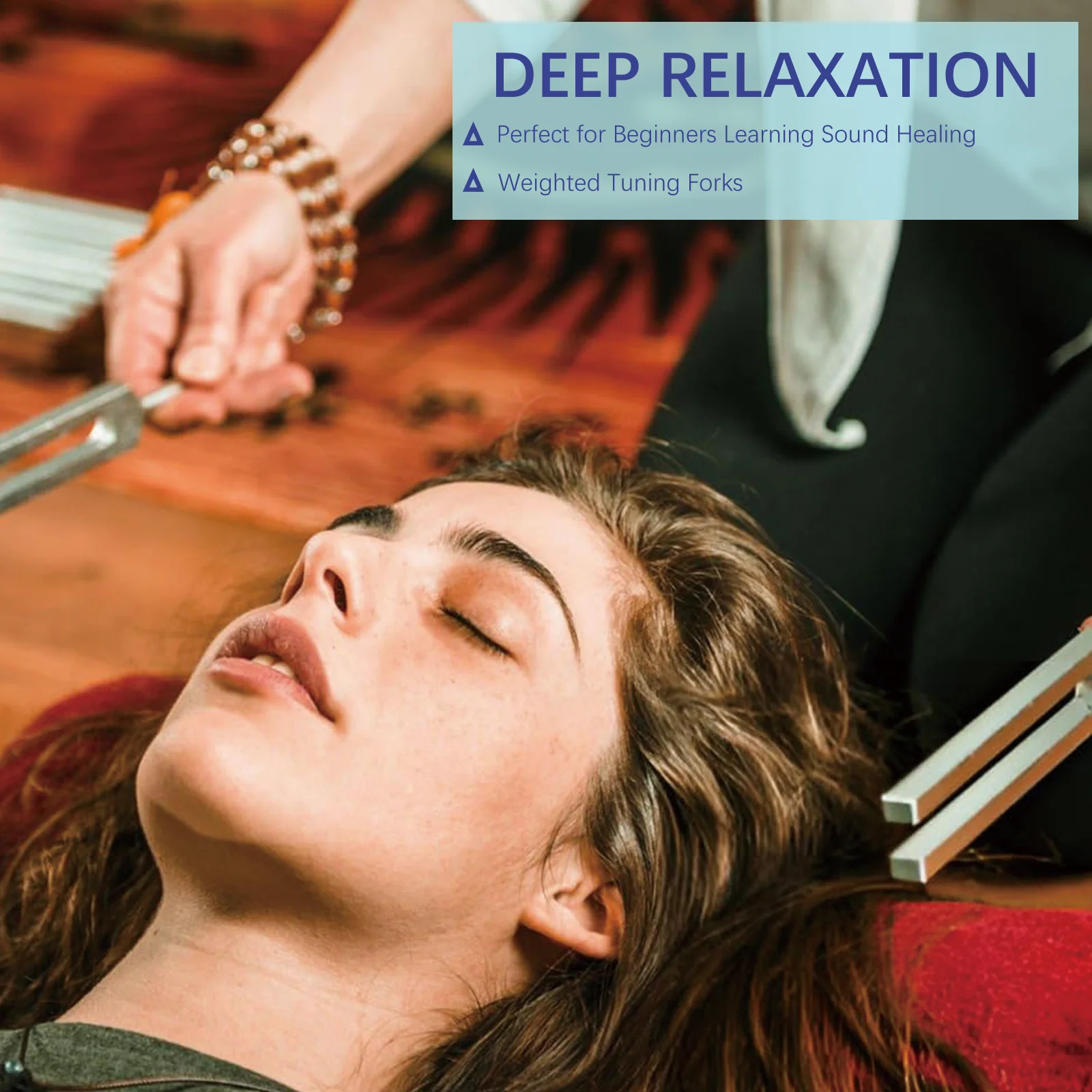 شوكة ضبط Miwayer 528 هرتز، أداة شفاء الصوت بتردد ا...