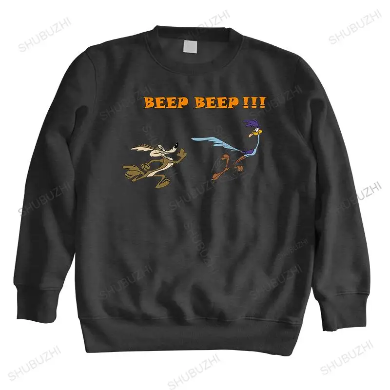 

Мужская зимняя толстовка с капюшоном, с круглым вырезом и BEEP