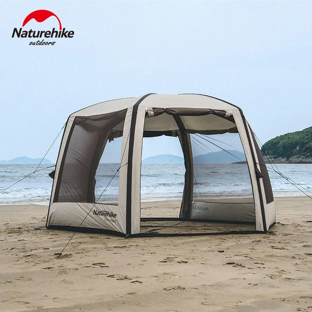 Naturehike Cloud Nest Pergola esagonale tenda ad aria gonfiabile tenda a  cabina a strato singolo tenda da sole a baldacchino spiaggia campeggio  ampia Area - AliExpress