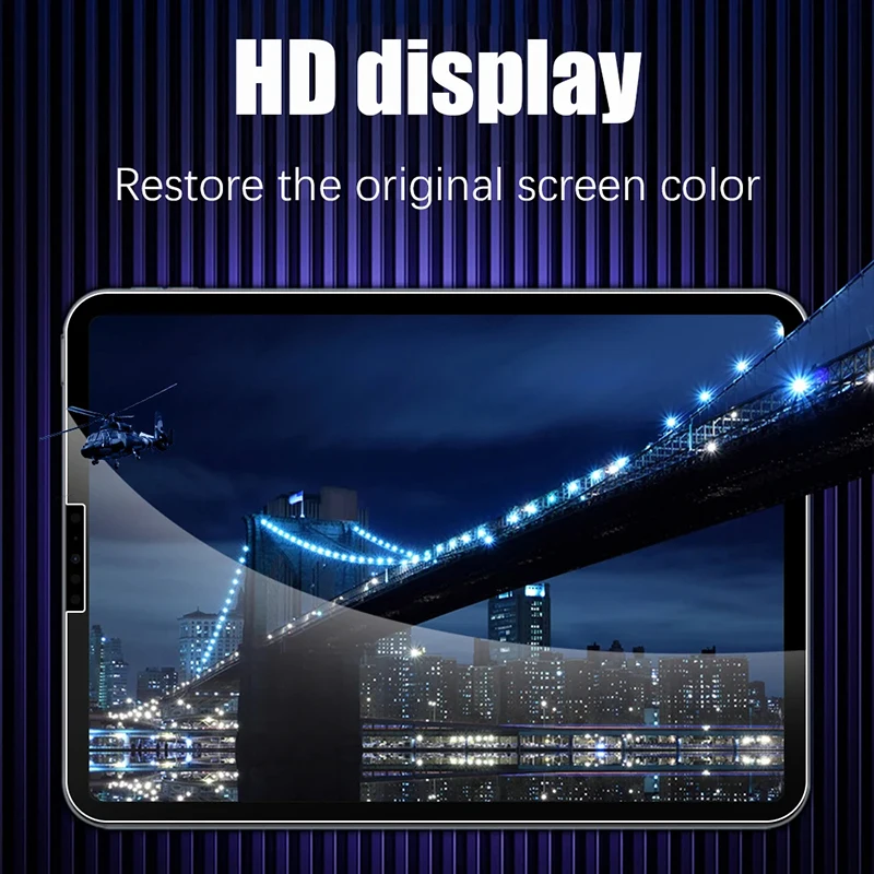 Premium Tempered Glass Screen Protector for iPad and iPad Mini - Ultra Clear, Anti-Scratch Protective Film