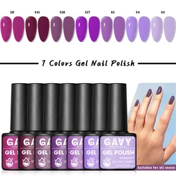 Solid Gel Nail Polish Set - Nude & Pastel Bright Tones Collection, Long - Lasting Salon Manicure Kit (SET - 03)