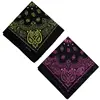 49ME Double Paisley Bandanas Novelty Motorcycle Face Mask Square Scarf Headwear Handkerchief Cowboy Wraps for Men Women 2