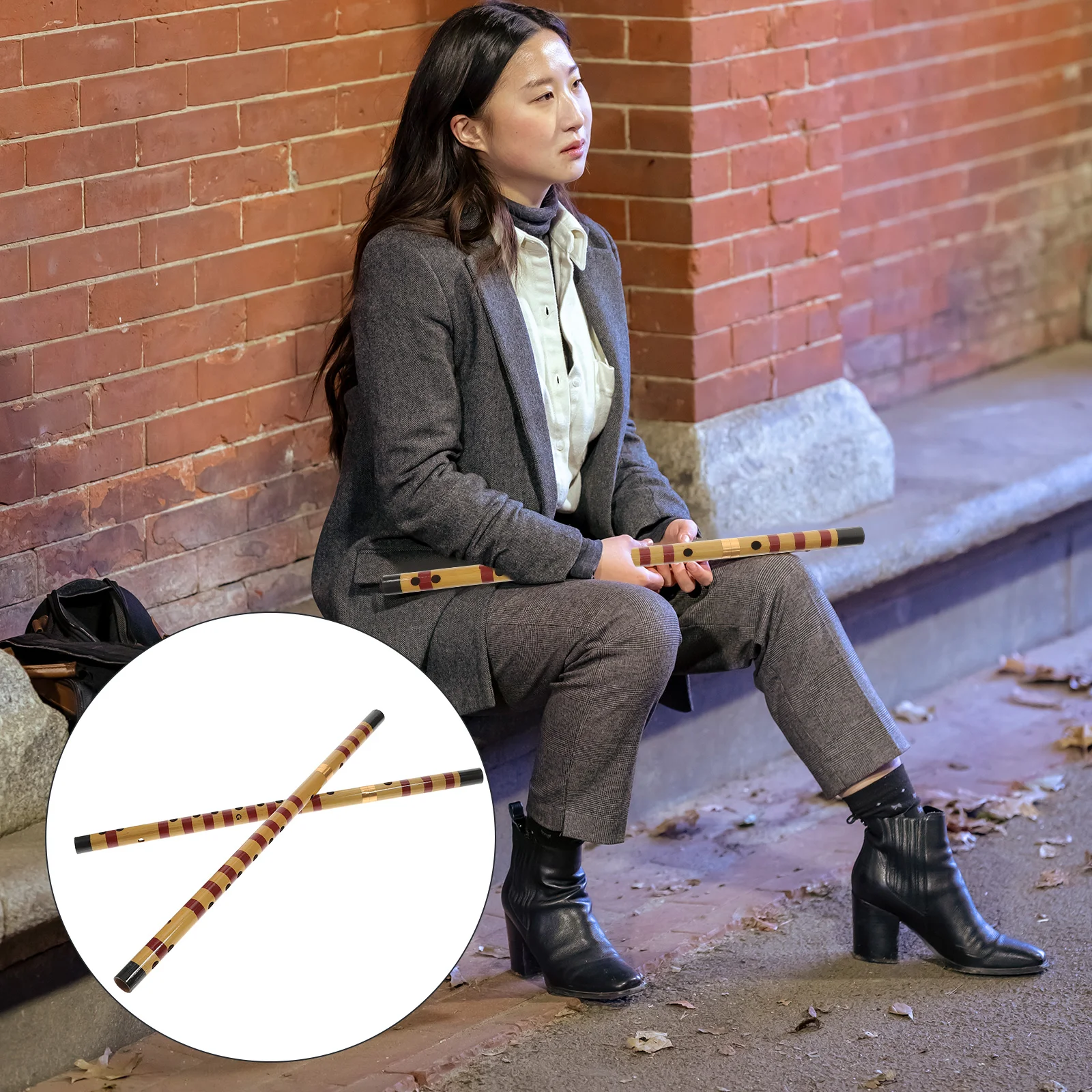 

Bamboo Flute Professional Sweet Bass Flauta Traditional Musical Instrument Dizi