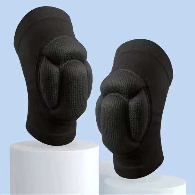 1Pair Thickened Protection Sports Kneepad Gym Support Fitness Gear Gear Basketball Brace Protector Male/Female Non Slip Pads 3