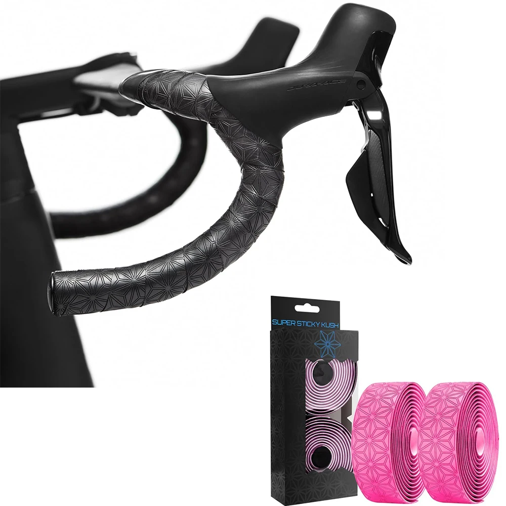 Road Bike Bar Tape bike handlebar tape bicycle handlebar strap Bike Handlebar Wrapper Comfortable Handlebar Strap Handles Tape Shock Absorbing Bar Ribbon Belt for Road