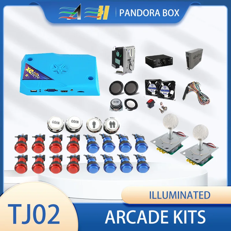 Pandora Box Jamma Arcade Control Kit Usb Arcade Control Pandora Arcade Console Con Gettoniera