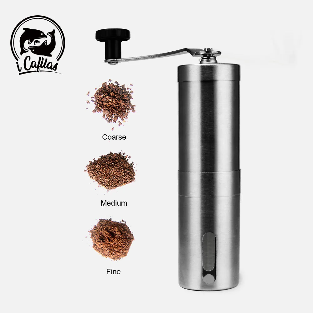 https://ae01.alicdn.com/kf/S66c87fdb48d34686b3f58e26eee3921dN/Icafilas-Manual-Coffee-Grinder-Machine-For-French-Embossing-Hand-Held-Mini-Kcup-Brushed-Stainless-Steel-Portable.jpg