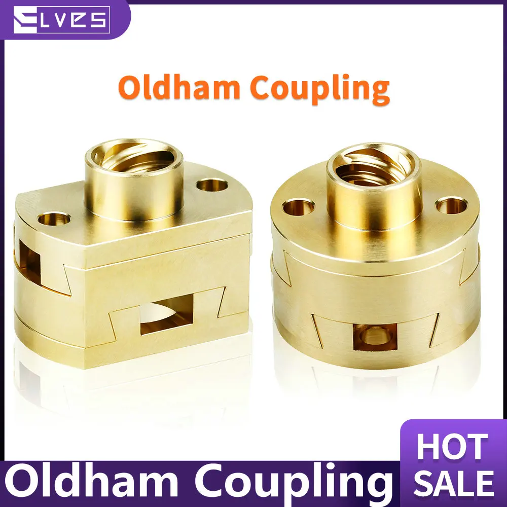 

ELVES Oldham Coupling 18mm Coupler T8 Z-Axis Screw Hot Bed Coupler For Upgrade CR10 S4 S5/ CR10S PRO/ Ender 3 Pro V2 3S