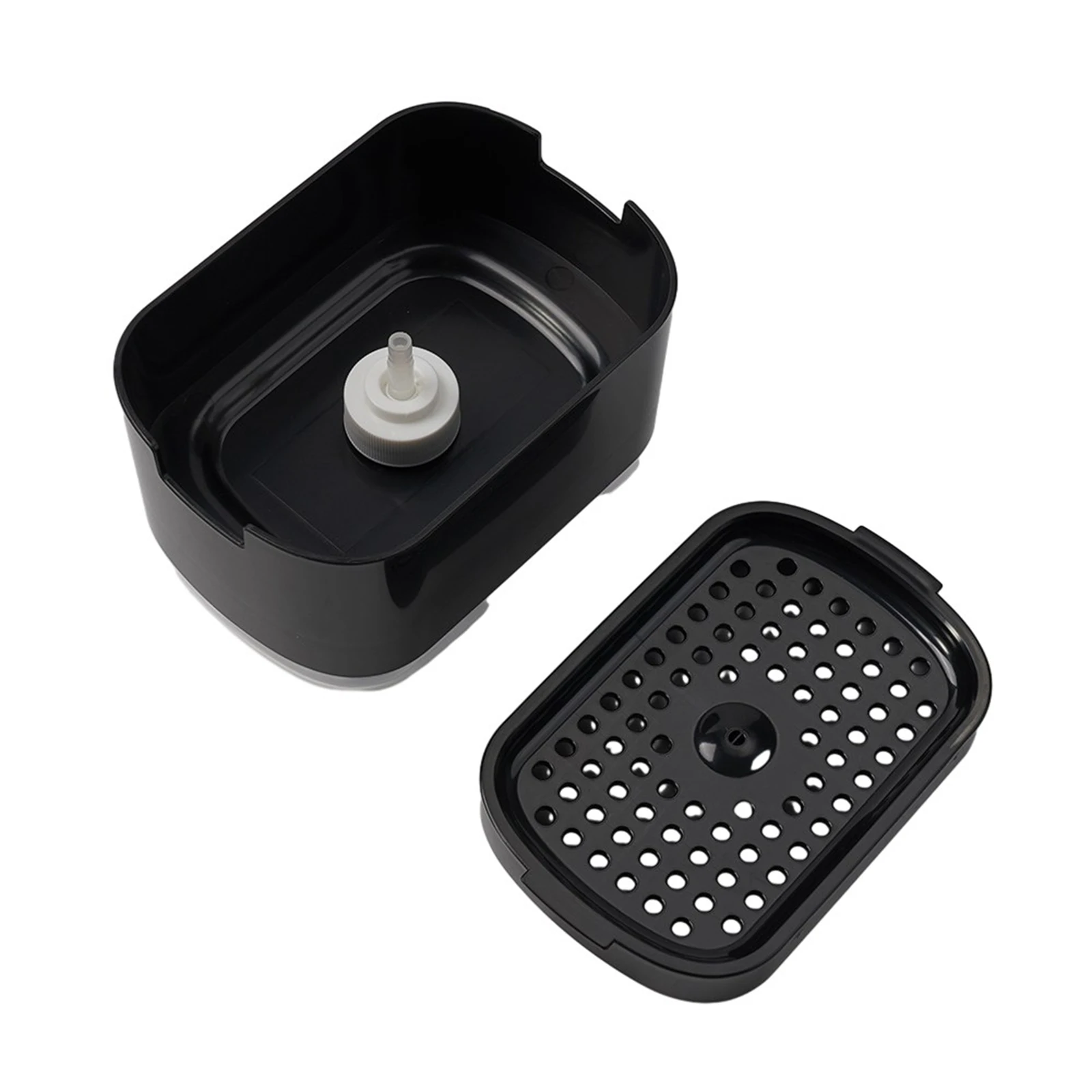 

Detergent Foam Box Automatic Soap Box Dispensing Box With Sponge Holder 2-IN-1 Hand Press Liquid Dispensing Box