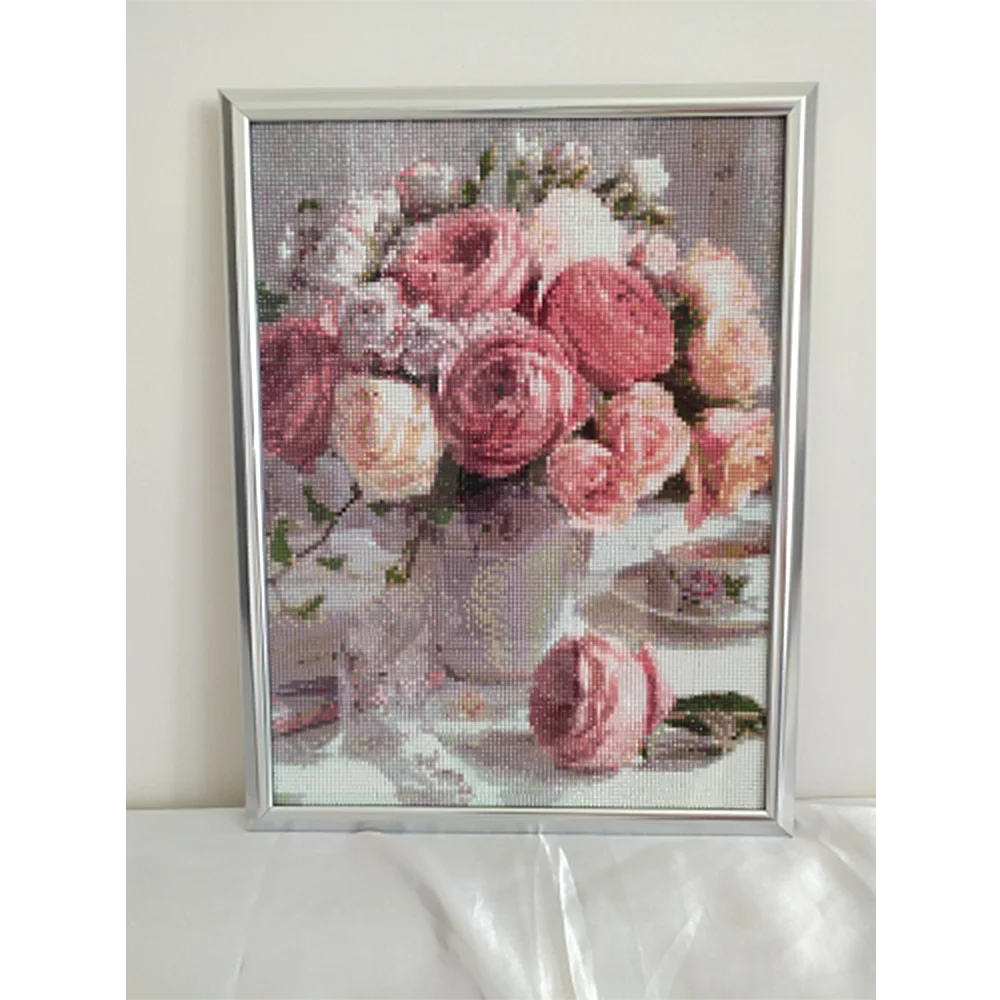 Diamond Painting Diamond Painting Accessories Diamond Painting Accessory Box EverShine Diamond Painting Flowers Rhinestones Picture Diamond Mosaic Sunflower Cross Stitch Peony Bead Embroidery Home Decor