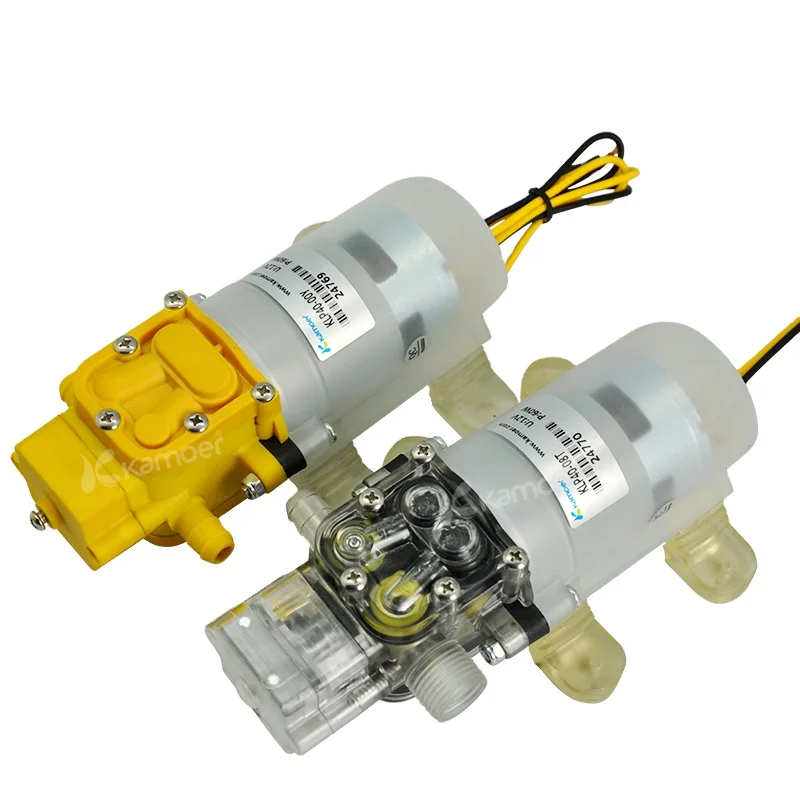 

KLP40 Series mini dc diaphragm pump 12V electric circulation sprayer water pump