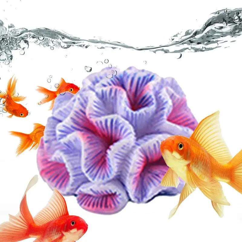 Aquarium Coral Decor Tiny Sea Coral Artificial Decor Aquarium For Fish Tank Offices Animal Terrarium And Family fish tank ornaments fish tank decorations aquarium ornaments