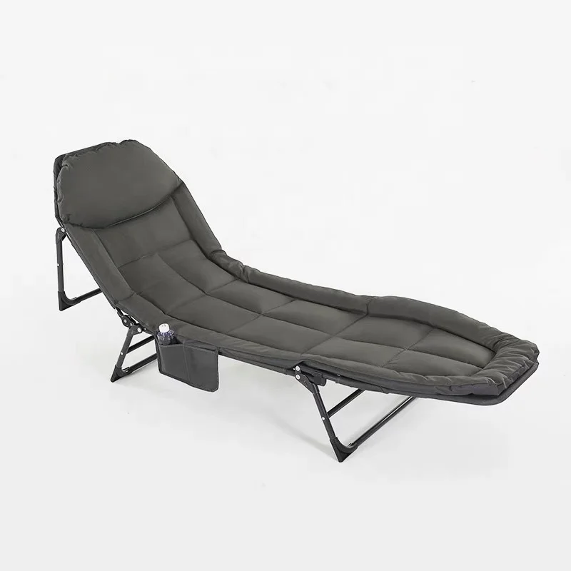 Lounge Chair Bed For Beach Yard Pool Outdoor Pat Camp Furniture folding bed office chair bed 2