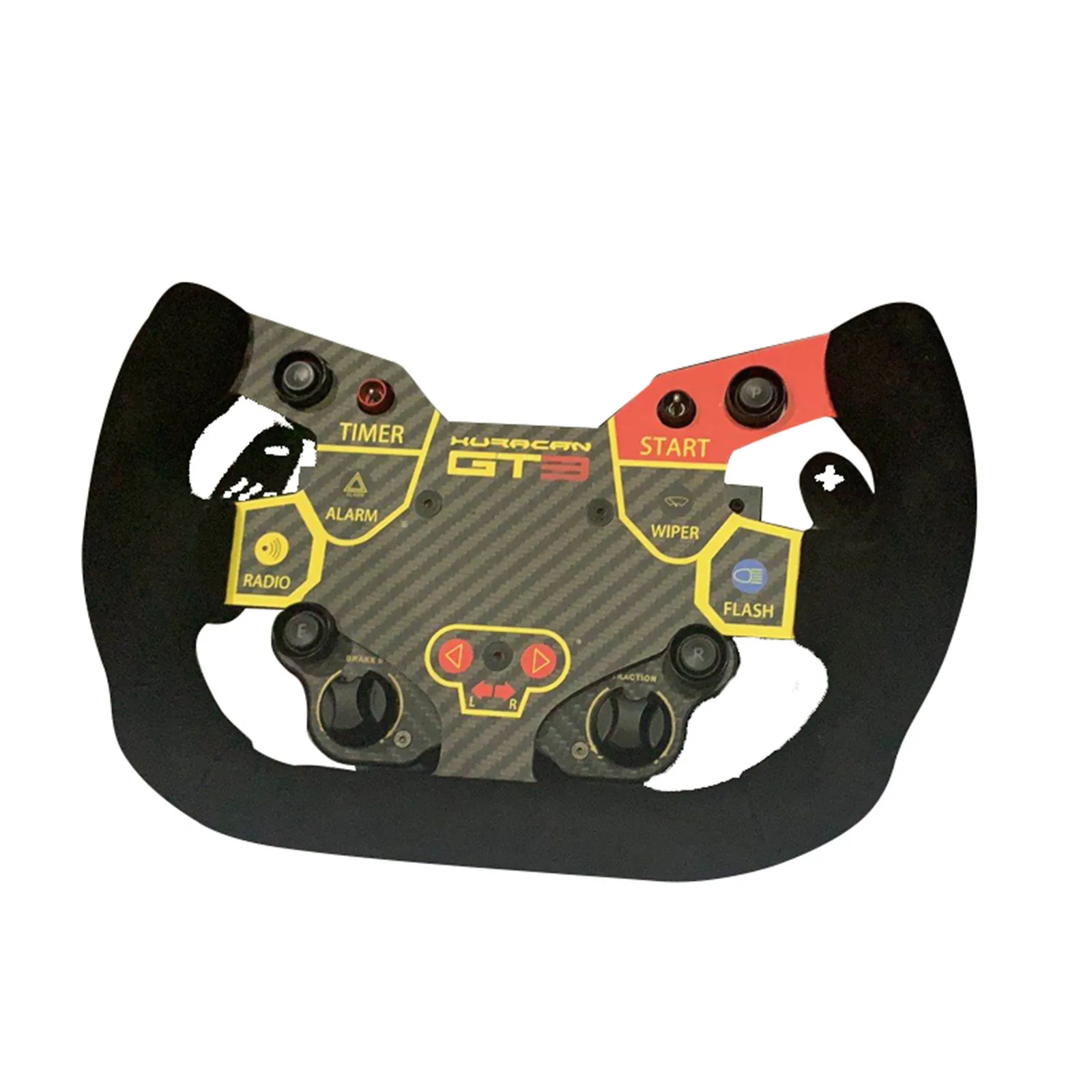 Giochi Di Corse Fai Da Te Wheel Thrustmaster T300Rs A F1 Sim Wheel Per T300Rs/Gt Per Simmagic Huracan Gt1 Gt3 Wheel Mod Black