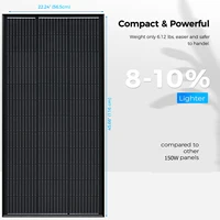 XINPUGUANG panneau solaire 150W 19.8V panneaux solaires 12v painéis solares fotovoltaicos cellule d'alimentation photovoltaïque 12v chargeur de batterie pour camping car équipement bateau maison balcon voyage camping 3