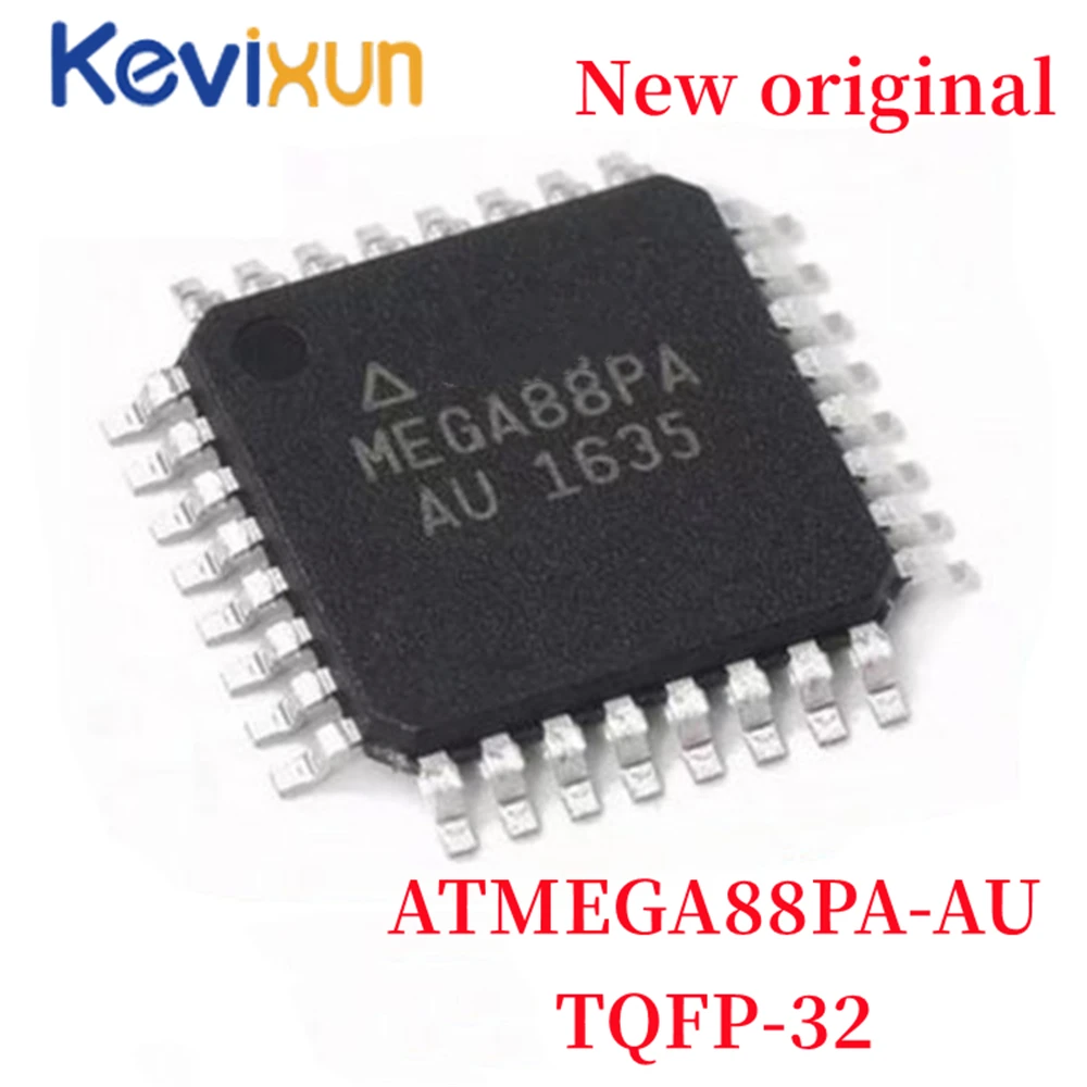 10PCS New and Original ATMEGA88PA ATMEGA88 QFP32 ATMEGA88PA-AU