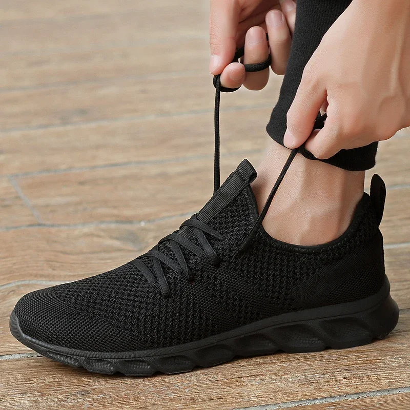 Women Shoes Flats Plus Size 43 Breathable Mesh Platform Sneakers Slip on Soft Casual