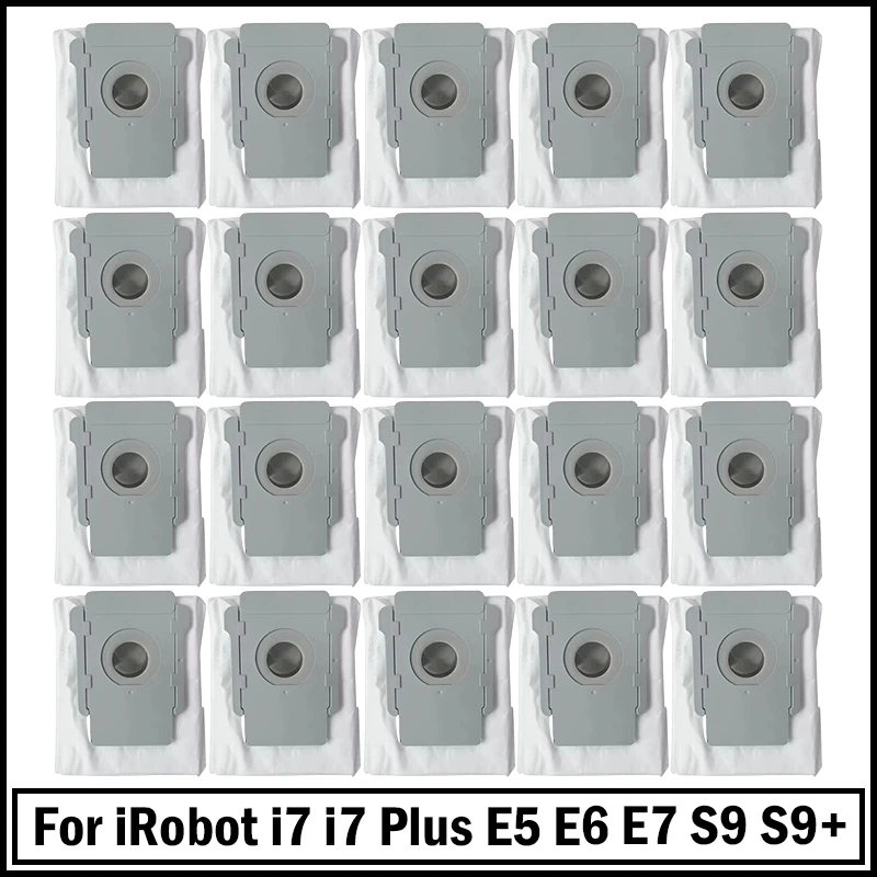 Vacuum cleaner bag replacement kit accessories robot vacuum cleaner accessories dust bag for iRobot Roomba i3 i3+ / i4 i4+ / i6 i6+ i7 i7+ j7 j7+ i8+ S9 S9+ E5 E6 E7 robot vacuum cleaner