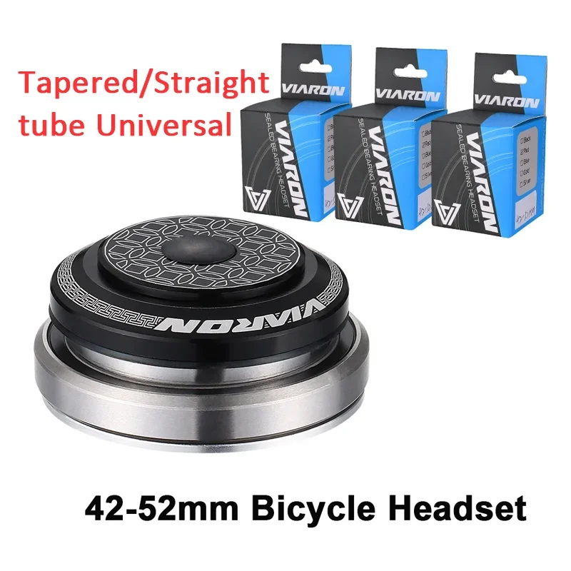 Bicycle Headset 42mm 52mm 11/8"-11/2" Sealed Bearing Straight Tapered Tube Fork
