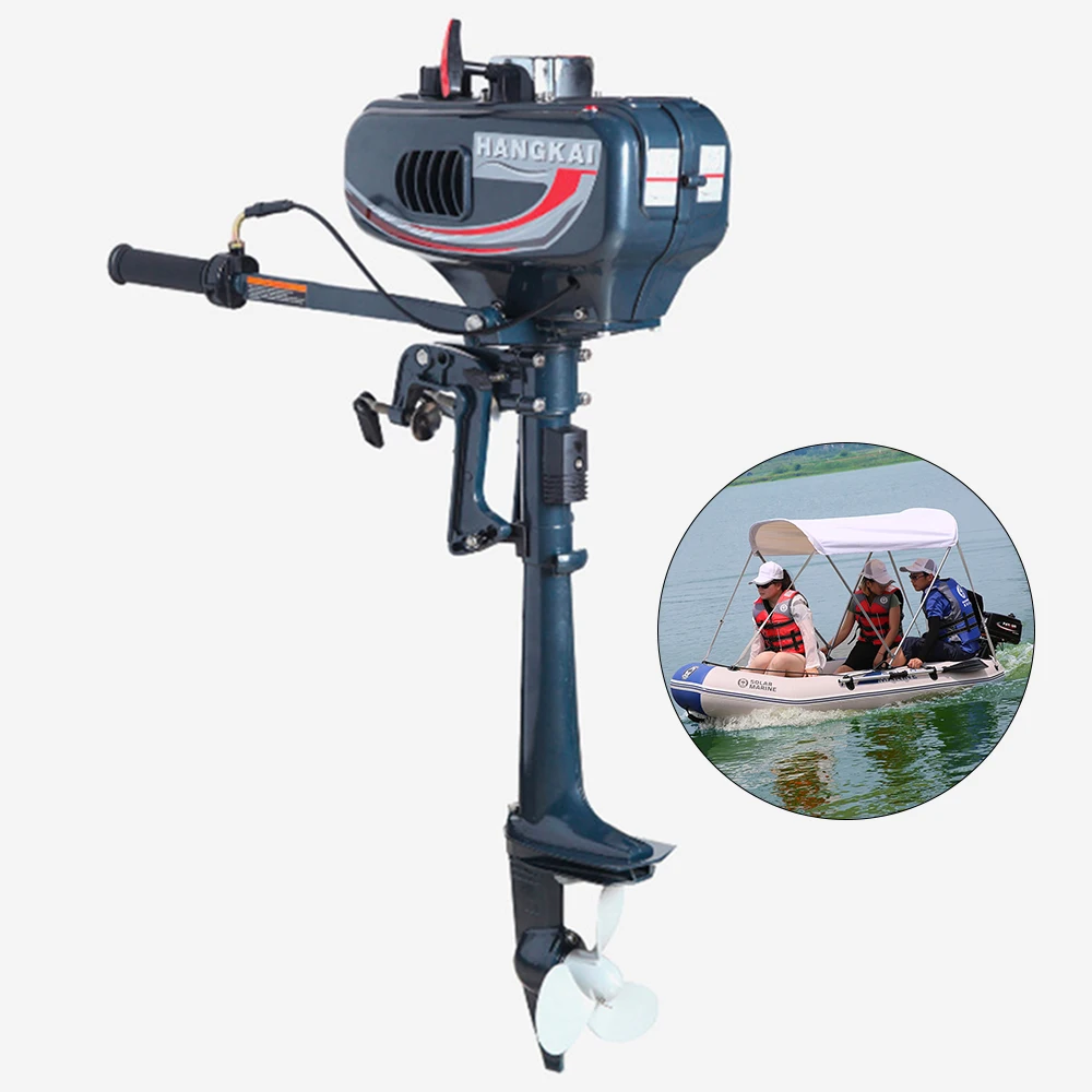 Two-Stroke 3.6 HP Gasoline Water-Cooled Inflatable Fishing Kayak Boats Outboard  Motor Assault Boat Canoeing Engine Motors - AliExpress