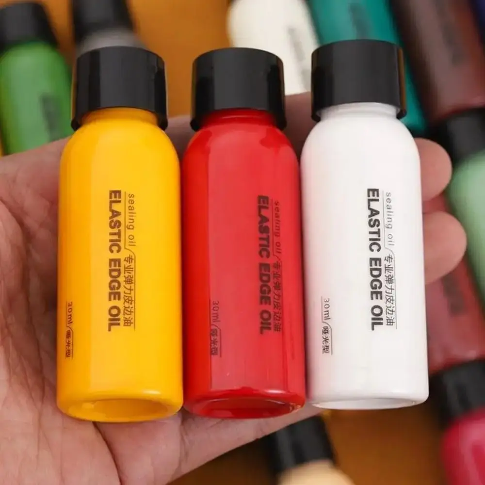 Dye Dressing Leather Edge Paint Oil Colorful 30ml Leather Shoe Edges Pigment Color Coats