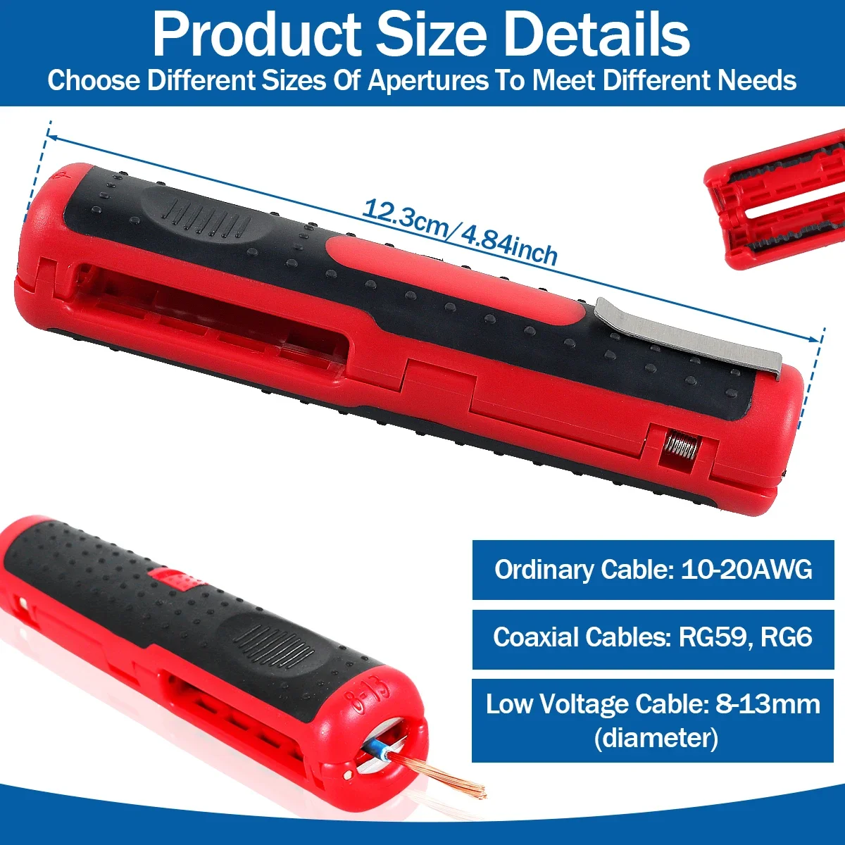 Low voltage wire stripper deals