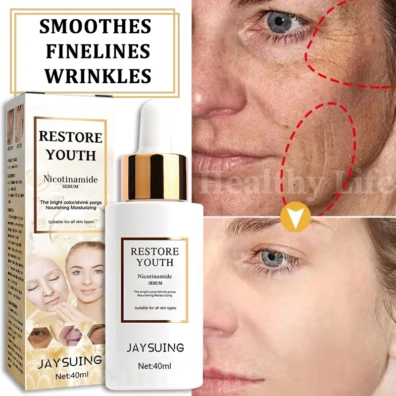Collagen Boost Serum Anti-Aging Dark Spot Corrector Whitening Pore Shrinking Essence Anti Wrinkle Cream Women Face Skin Care