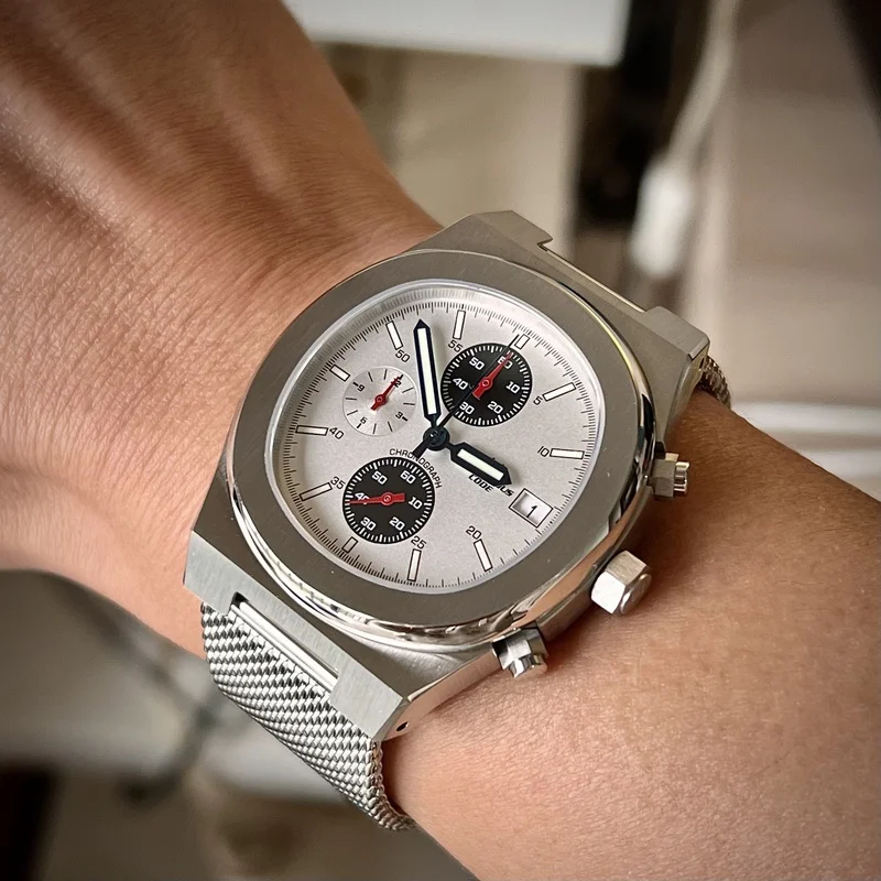 

VK63 Chronograph Men Watch Sapphire Crystal Luxury Waterproof TOP BRAND MYSTERYCODE 2022 New Men PANDA homage watches