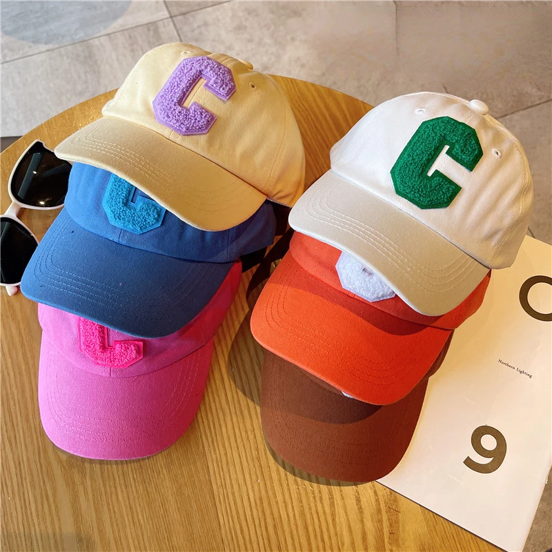 

Men's Outdoor Classic Letter Baseball Cap Sports Cap Ladies Spring Summer Solid Color Sun Hat Couple Street Vacation Peaked Caps