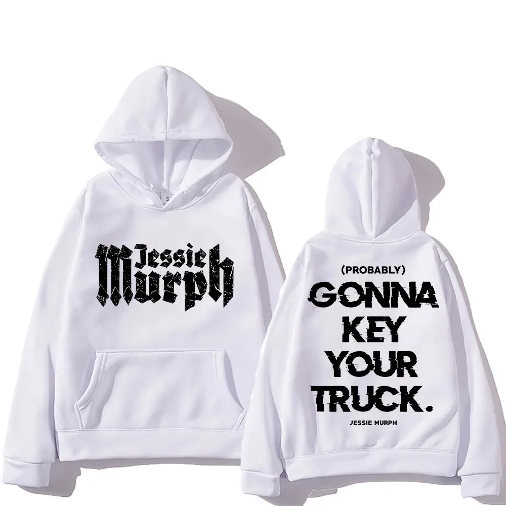 Jessie Murph Hoodie for Autumn/Winter Gothic Hip Hop Sweatshirts With Hooded Harajuku Comfortable Clothing Sudaderas Retro Hoody