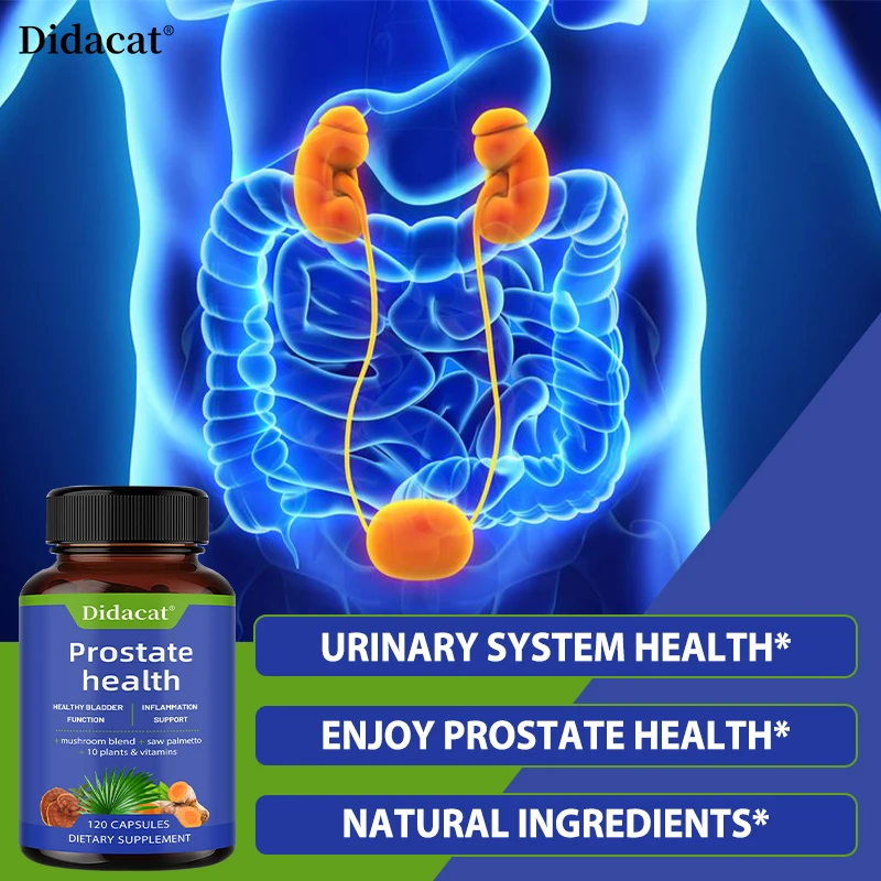Saw palmetto extract, with vitamin C and minerals such as magnesium, supports urinary system health and protects hair
