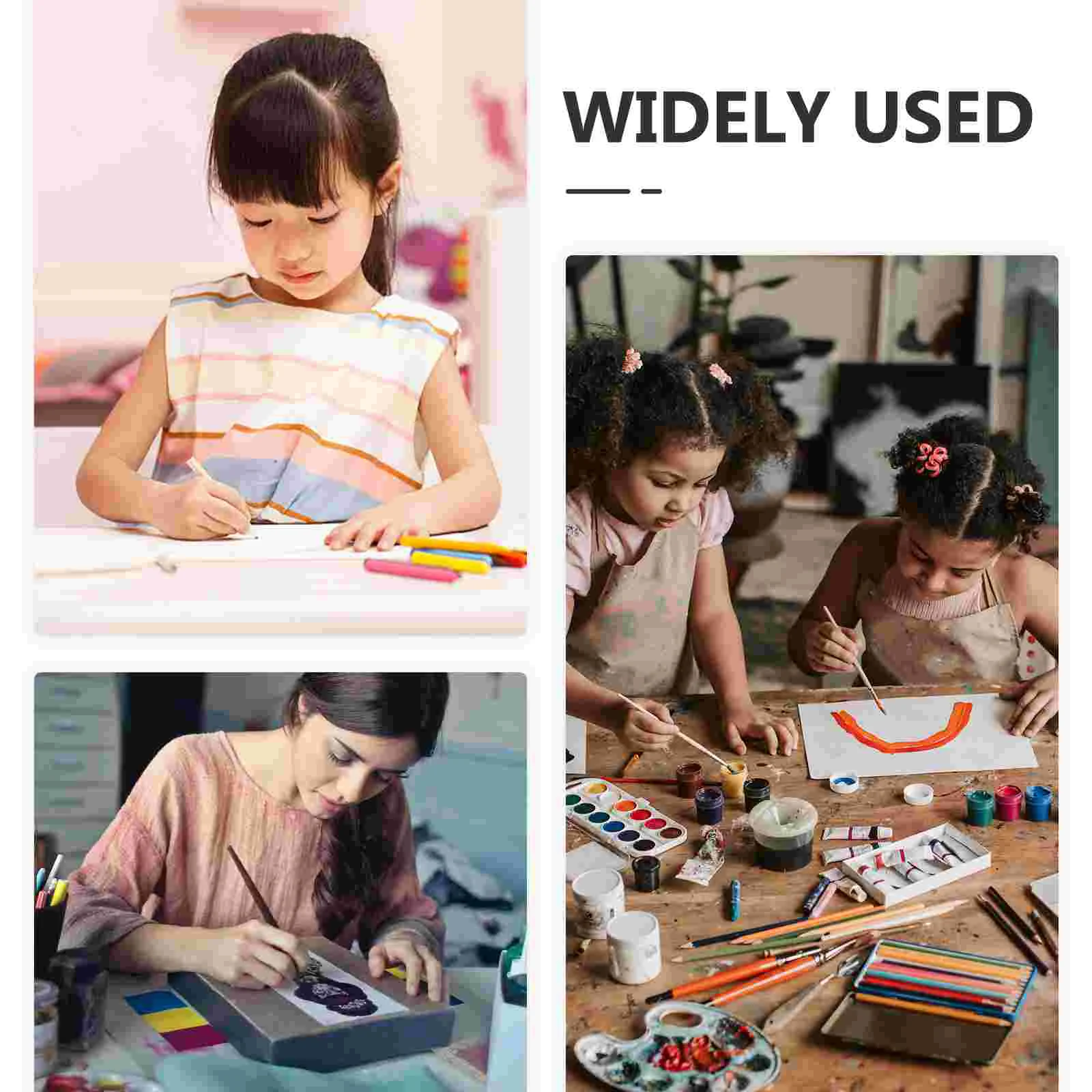 Portable Lightweight Wooden Painting Board Artist Sketch Easel Drawing Boards Home Tool Oil Painting Board Art Supplies Student