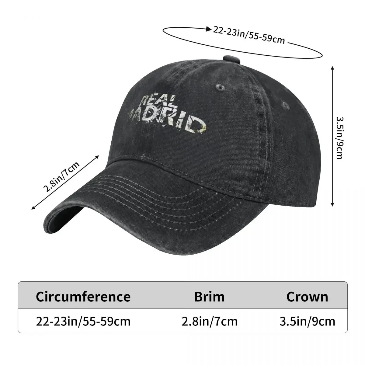 Real Madrided Baseball Cap Top Team Female Male Sun Visors Hip Hop Dad Hats Summer Vintage Hiking Fishing Baseball Caps 2