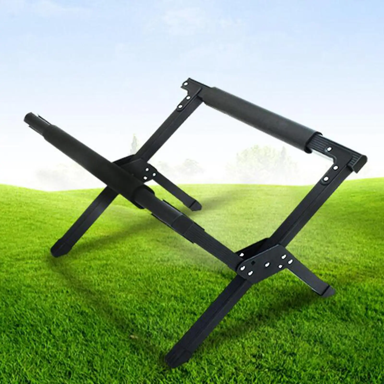 

Outdoor Folding Stander Adjustable Camping Ice Box Support High Strength BBQ Picnic Luggage Holder Hiking Travel Fishing Bracket