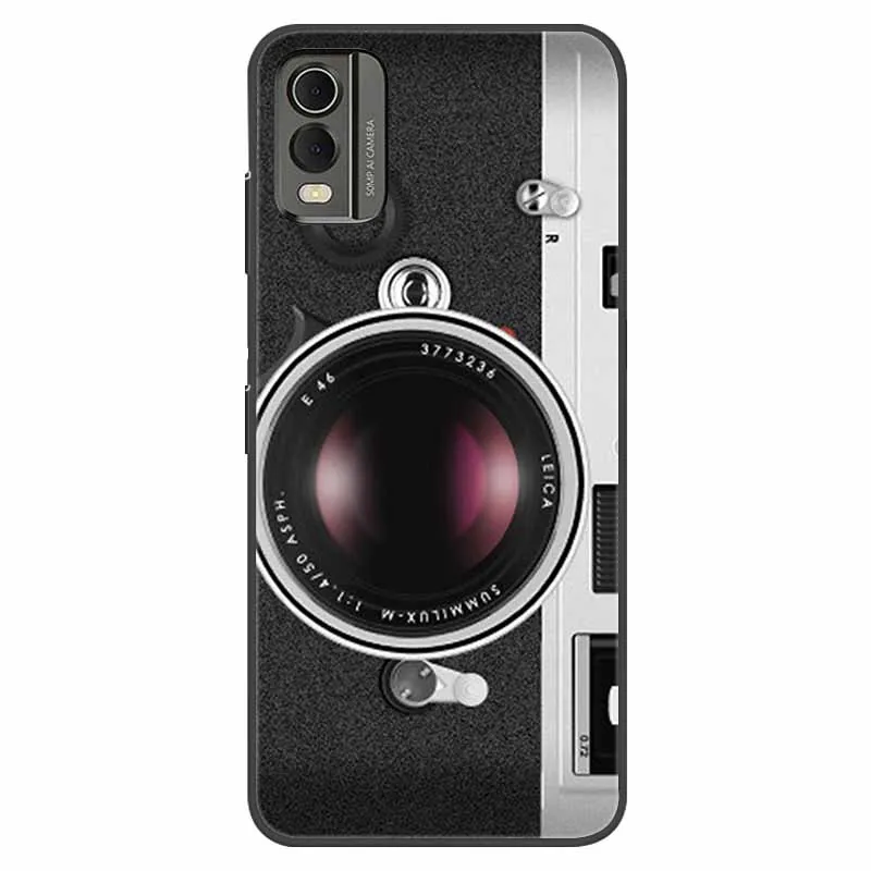 Shockproof Soft Silicone TPU Back Cover with Cute Cartoon Design