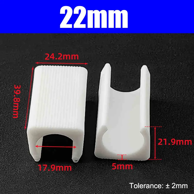 Non-Slip Plastic Chair Leg Covers - Floor Protector Pads