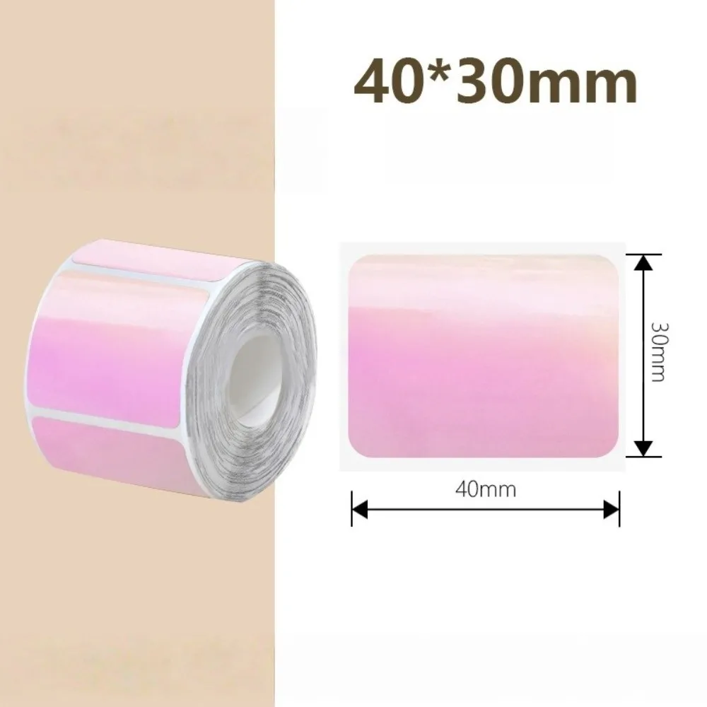 230pcs New Thermal Laser Label Paper 40x30 mm Waterproof Rectangular Label Self Adhesive Tear-resistant Label Roll
