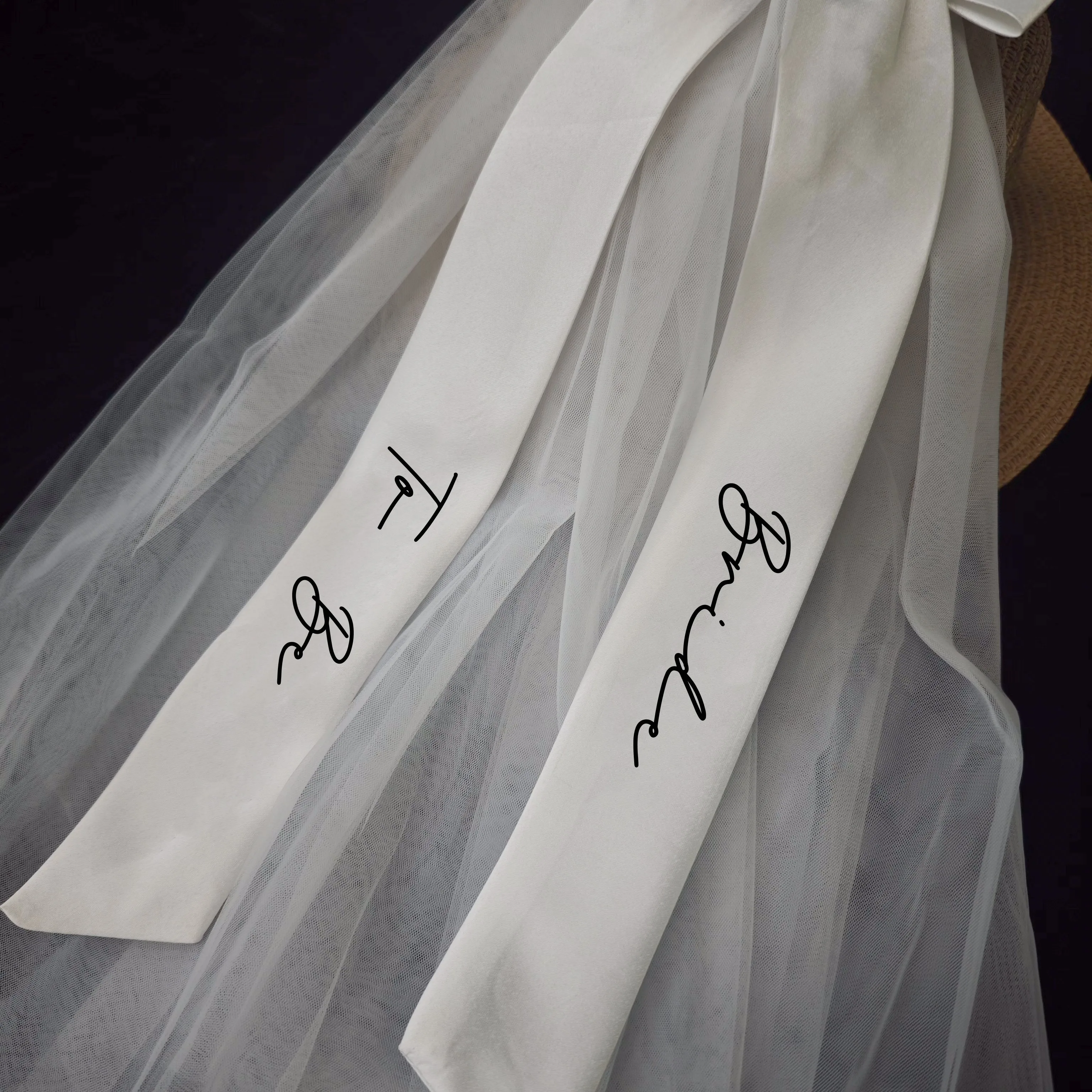 1PCS Bride To Be High Quality Bridal Decoration Accessories Creative Wedding Decoration Bridal Headcloth Wedding Photography - 6