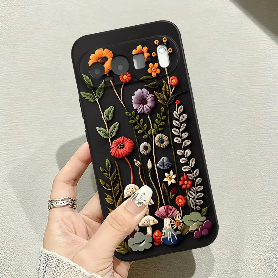 Cartoon Mushroom Phone Cover Case