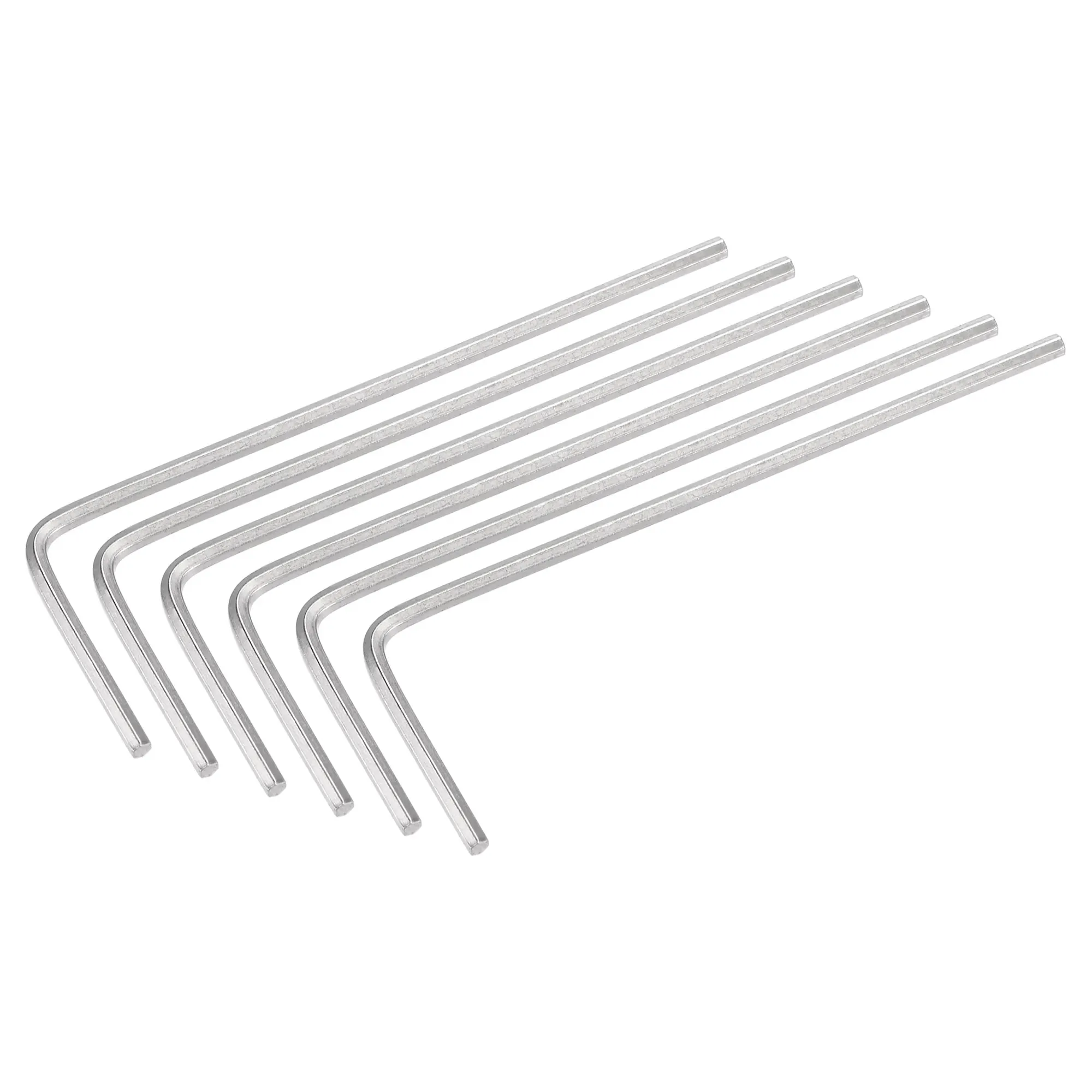 6Pcs 1.3mm Hex Key Wrench L Shaped Long Arm CR-V Repairing Tool for Driving Internal Hexagon Socket Screws 6Pcs 1.3mm Hex Key Wrench L Shaped Long Arm CR-V Repairing Tool for Driving Internal Hexagon Socket Screws