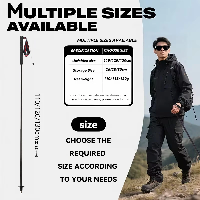 Ultra-Light Carbon Trekking Poles 4